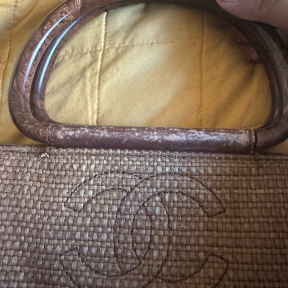 Chanel cc straw basket - Picture 4 of 13